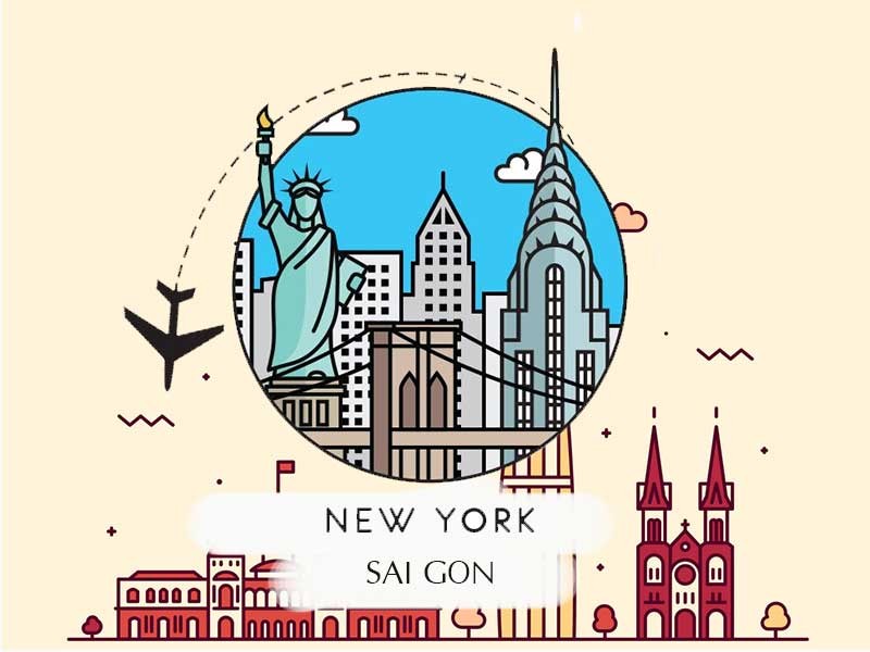 Khai trương dịch vụ gửi hàng từ New York về Sài Gòn