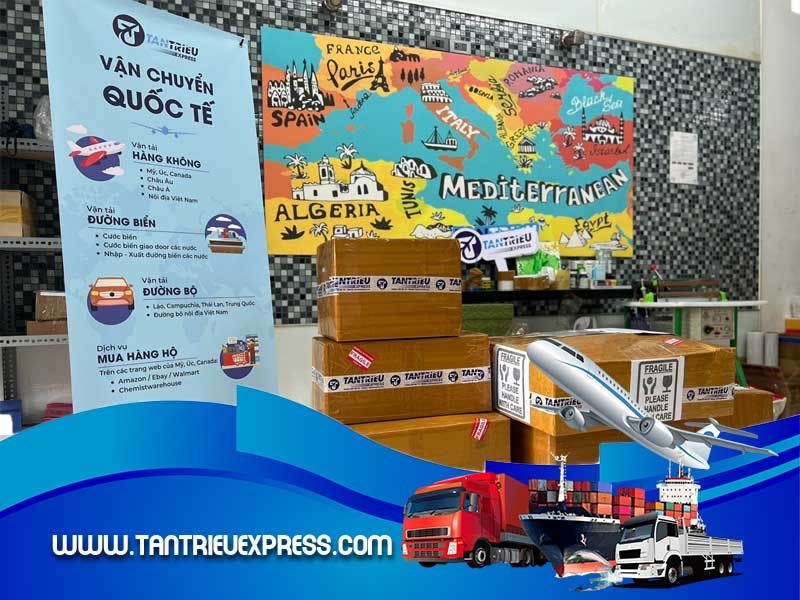 Bảng giá gửi hàng từ Sài Gòn đi Úc tại TPHCM năm 2025