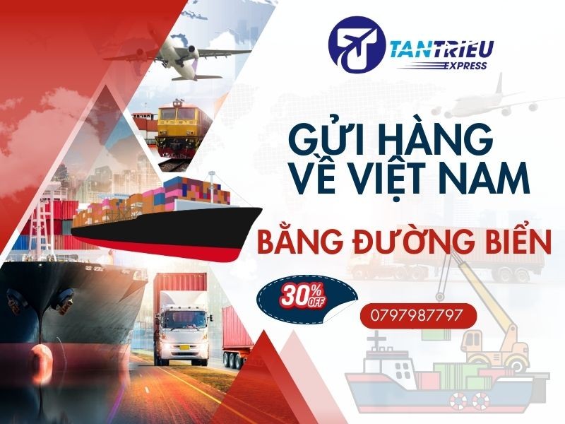 Dịch vụ gửi hàng từ Mỹ về Việt Nam bằng đường biển